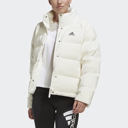 adidas windbreaker womens white