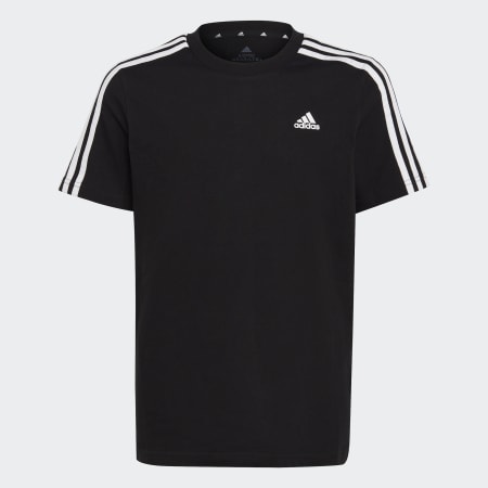 Tricou Essentials de bumbac cu 3 dungi