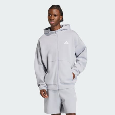 Future Icons Small Logo Full-Zip Hoodie