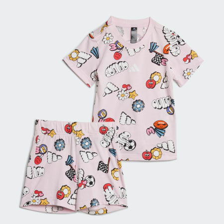Seasonal Essentials Fun Allover Print Set Kids