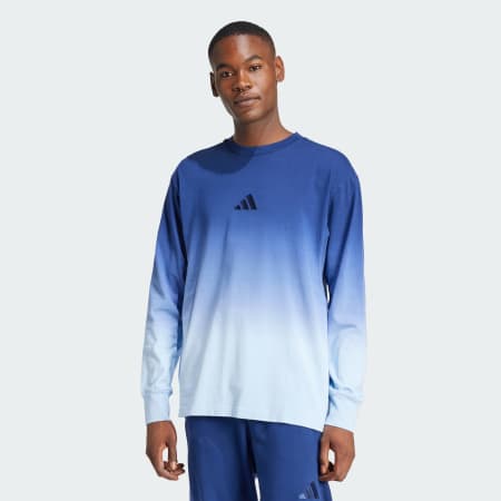 ALL SZN French Terry Dip-Dye Long Sleeve Shirt