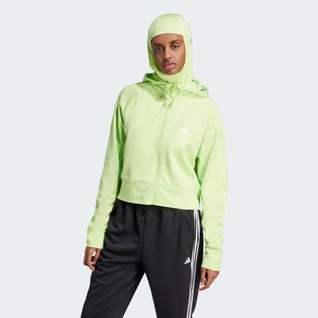 AEROREADY Game and Go Full-Zip Hooded Fleece Jacket