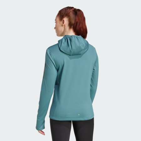 Majica s kapuljačom Own The Run Winterized Half-Zip