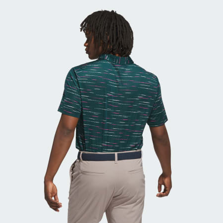 Ultimate365 Mesh Glimmer Print Polo Shirt