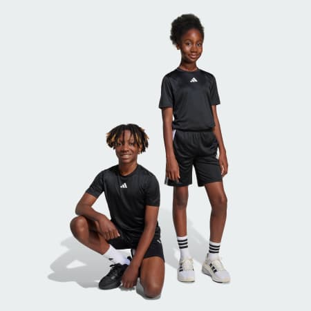 Train Essentials 3-Stripes Tee Set Kids