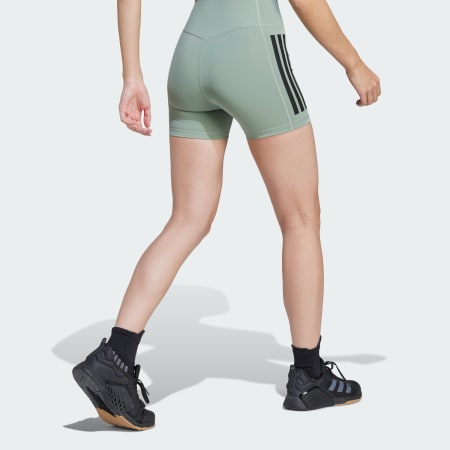 Optime 3-Stripes 1/4 Short Leggings
