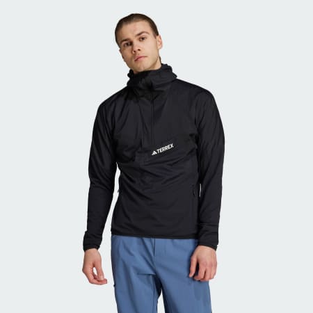 Jachetă Techrock Ultralight din lână fleece, cu glugă și fermoar 1/2