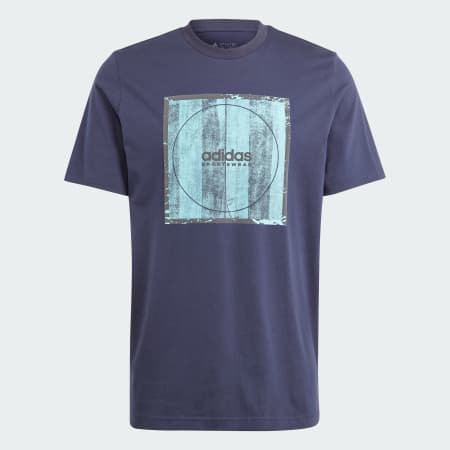 Tricou Tiro cu grafică în pătrat