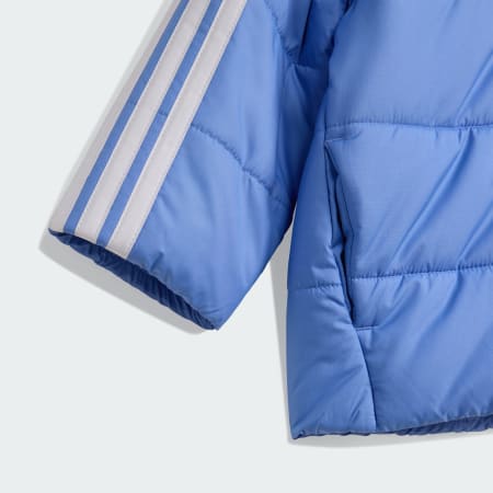 Dječja podstavljena jakna Essentials 3-Stripes