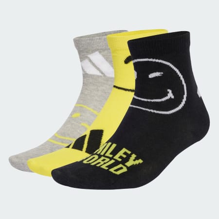 adidas Smiley 3 Pairs Per Pack Socks Kids