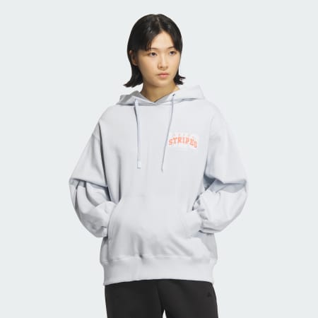 Collegiate Loose Fit French Terry Hoodie