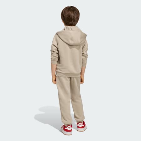 GRAPHIC TREFOIL LOOSE HOODIE SET