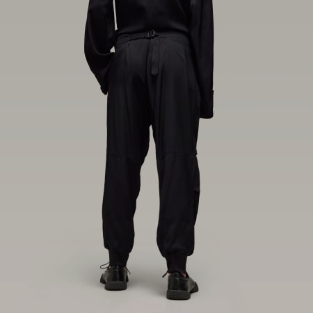 Y-3 Rayon Twill Elasticated Cuff Pants