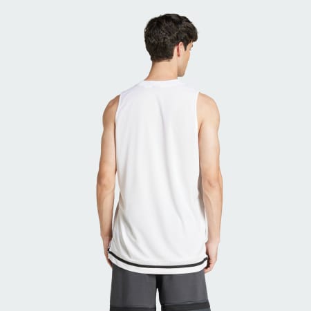 Clothing - Seasonal Essentials US Sport Tank Top - White
