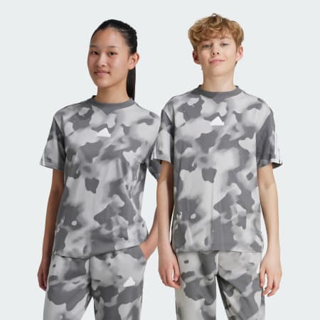 Future Icons Camo Printed Tee