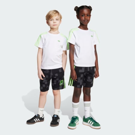 Dječji komplet s majicom kratkih rukava adidas Originals X Minecraft