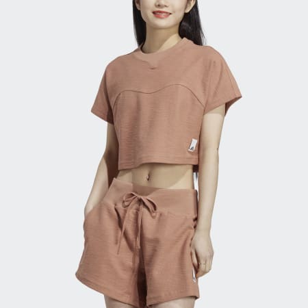 Lounge Terry Loop Crop Top