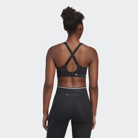 Gymshark Strike Sports Bra Black S, Women's Fashion, Activewear on