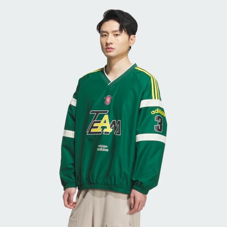 TEAM ADIDAS WOVEN PULLOVER