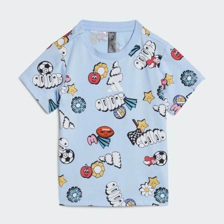 Seasonal Essentials Fun Allover Print Set Kids