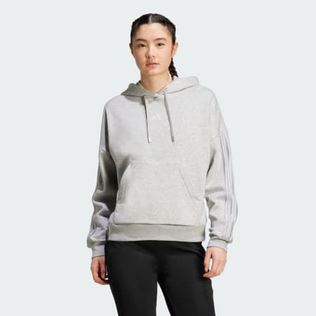 Holiday 3-Stripes Fleece Hoodie