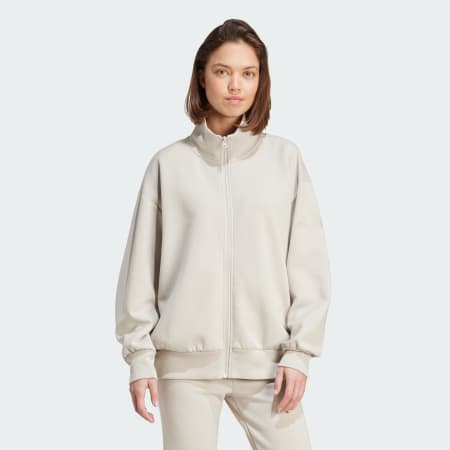 Bluză ALL SZN Soft Lux lejeră cu fermoar complet