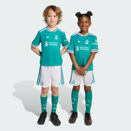 Set Mini din al treilea echipament FC Liverpool 25/26 pentru copii