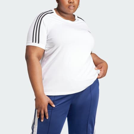 T-shirt 3 bandes Adicolor Classics (Grandes tailles)