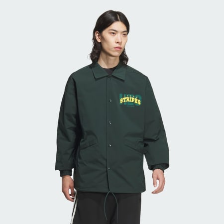 Collegiate Pack Loose Fit Brushed Tricot Lined Woven Coach Jacket