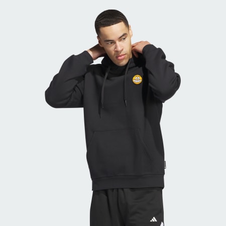 Lil Stripe Postcard Graphic Hoodie