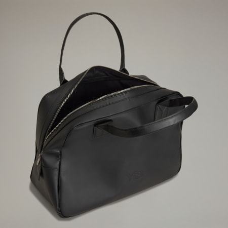 Y-3 Leather Airliner Bag