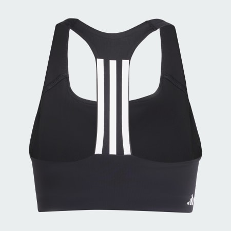 Powerimpact Training Medium-Support 3-Stripes Bra