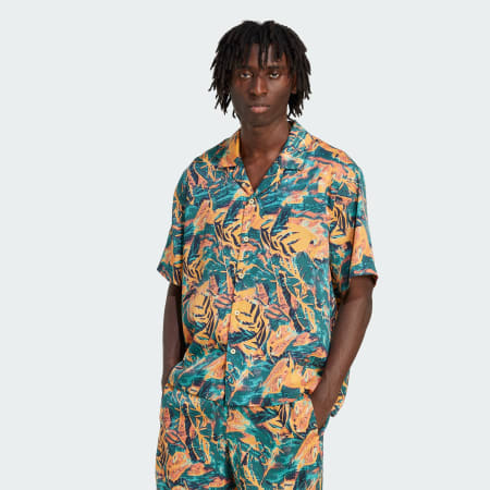 adidas Originals Archive Floral Resort Shirt