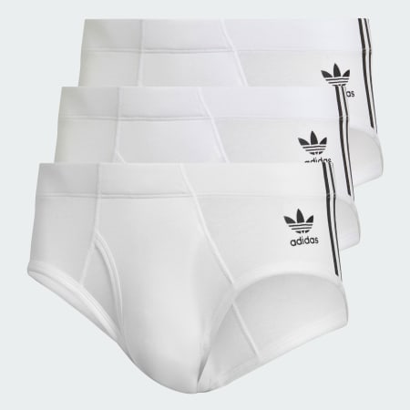 Comfort Flex Cotton 3-Stripes Briefs (3 pairs)