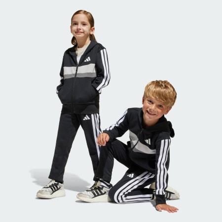 Seasonal Essentials Tiberio 3-Stripes Fleece Track Suit Kids