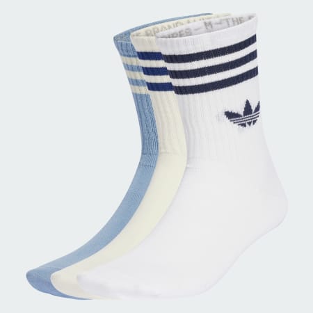 3-Stripes Crew Socks 3 Pairs