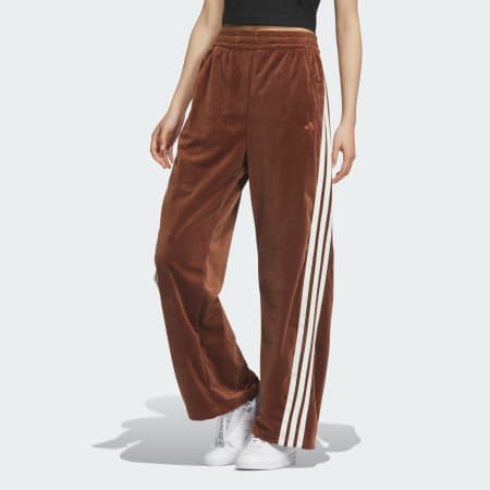 WOMEN STORY VELVET BANANA PANT