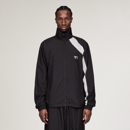JACHETĂ Y-3 RAW EDGE 3 STRIPES NYLON SHELL