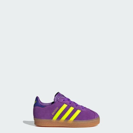 Pantofi cu șireturi elastice Gazelle pentru copii
