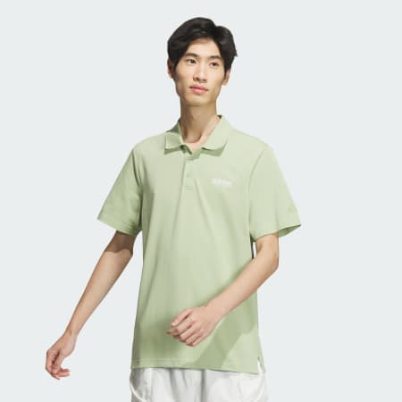 Piqué Solid Polo Shirt