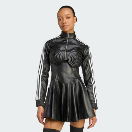 adidas x Jeremy Scott Faux Leather Track Top