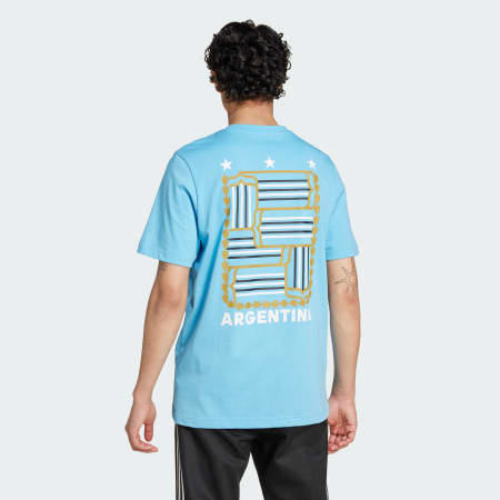 Argentina Football Fan Graphic Tee