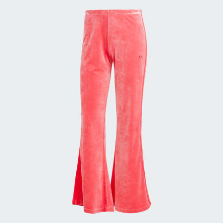Crushed Velvet Flared Pants