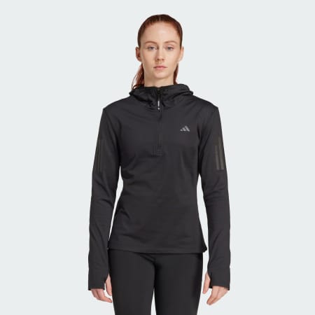 Majica s kapuljačom Own The Run Winterized Half-Zip