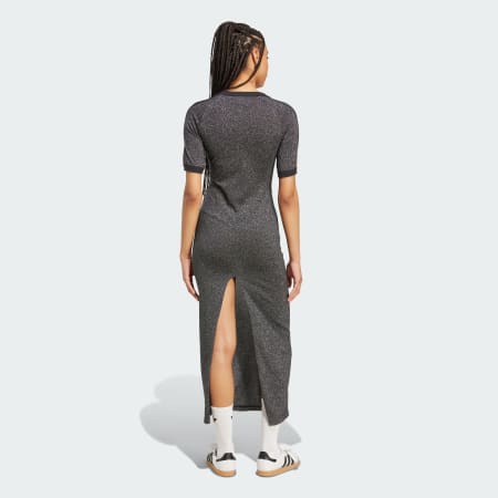 Rochie festivă Adicolor cu sclipici și 3 dungi