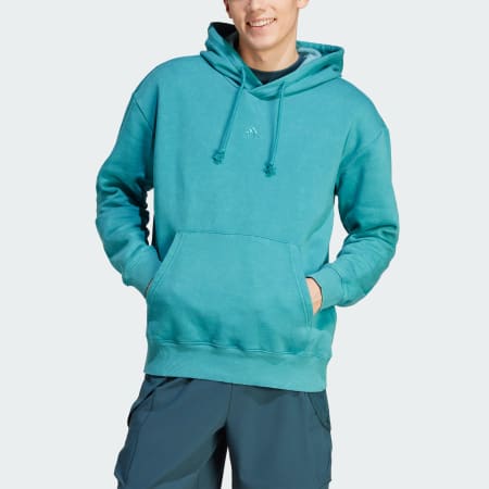 Clothing - adidas Z.N.E. Full-Zip Hoodie (Plus Size) - Turquoise