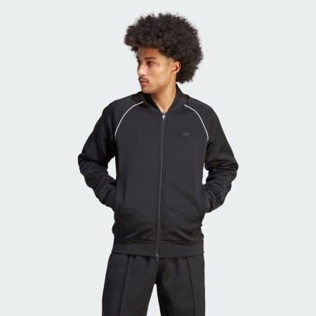 Adidas superstar track top sale hotsell