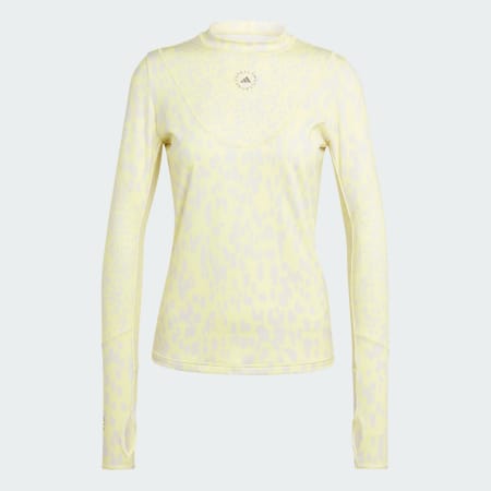 adidas by Stella McCartney TruePurpose Training Long Sleeve Printed Tee