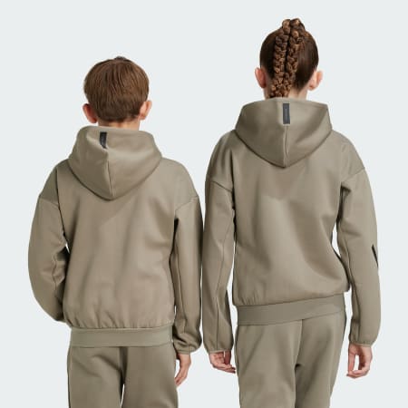 adidas Z.N.E. Full-Zip Hooded Track Jacket Kids