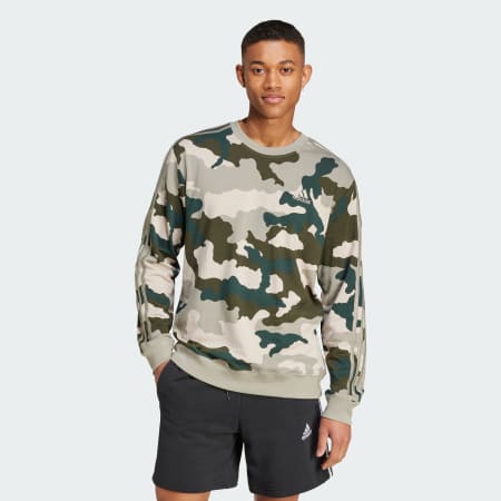 Seasonal Essentials Camouflage Sweatshirt